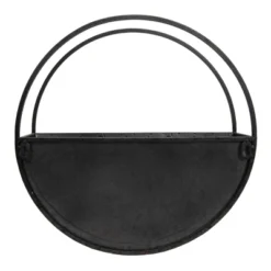 Round Black Metal Wall Planter - Foreside Home & Garden -Decor Home Life Store GUEST 028cd157 c2dc 4cd0 b669 ba290b9ce659