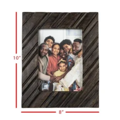 Carved Diagonal 5X7 Wood Photo Frame - Foreside Home & Garden -Decor Home Life Store GUEST 036937dd abb5 4c8a 9d61 ea6d14bce61f