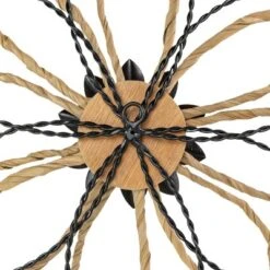 Black Flower Metal & Reed Wall Art - Foreside Home & Garden -Decor Home Life Store GUEST 045aabd2 0d45 4a45 bd69 ee8fc8c0a084