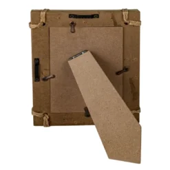 Jute Corners 4X6 Photo Frame Natural Wood, MDF, Jute & Glass - Foreside Home & Garden -Decor Home Life Store GUEST 0b7f07e6 03c2 45b8 9c9c c08cf5193ed7