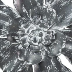 Distressed Flower Wall Art Metal - Foreside Home & Garden -Decor Home Life Store GUEST 0cac668c 3f40 4b16 b4f5 9413f3ef77c5