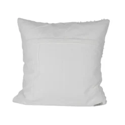 Pulled Knot White 20X20 Hand Woven Filled Pillow - Foreside Home & Garden -Decor Home Life Store GUEST 0efdd3b7 861f 44e4 837f 53f2c2cec068