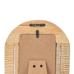 4x6 Inch Arched Picture Frame Mango Wood, MDF, Rattan, Metal & Glass By Foreside Home & Garden -Decor Home Life Store GUEST 102d67be 7b91 4fcd 8e94 2e37b7e2d60c