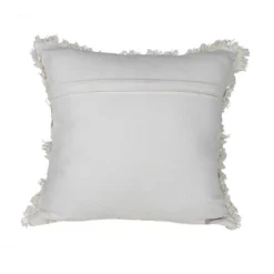 Tan Border Stripe 18X18 Hand Woven Filled Pillow - Foreside Home & Garden -Decor Home Life Store GUEST 1b9660af 4063 4fc7 943c 4649dc30518f