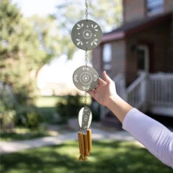 Gray Terracotta & Metal Wall Hanging - Foreside Home & Garden 13 Gray Terracotta & Metal Wall Hanging - Foreside Home & Garden -Decor Home Life Store GUEST 1d212493 75ae 4a7f 98d8 ef3a7af806f2