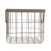 Patina Metal Basket - Foreside Home & Garden -Decor Home Life Store GUEST 243ce952 9247 4dac b28f 2bfff25d73e5