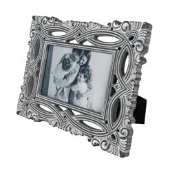 Filigree 4X6 Photo Frame Gray MDF & Glass - Foreside Home & Garden -Decor Home Life Store GUEST 3b6185b4 e61e 4065 9529 b2b5e385abd1