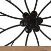 Black Metal & Wood Wall Shelf - Foreside Home & Garden -Decor Home Life Store GUEST 3f560d20 2810 4df4 96cd 2859a8306a9e