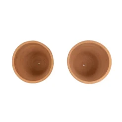 Set Of 2 Small Terracotta Planters - Foreside Home & Garden -Decor Home Life Store GUEST 40cd4528 24f2 4ea6 9a69 ec45b43ef5cc