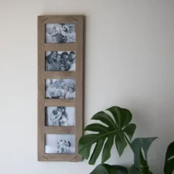 4 X 6 Inch Decorative Distressed Wood Picture Frame With Nail Accents - Holds 5 4x6 Photos - Foreside Home & Garden -Decor Home Life Store GUEST 40f078e1 6967 47a2 a228 2a91538f21cf