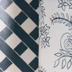 Set Of 2 Multicolored Galvanized Metal Planters With Round Feet - Foreside Home & Garden