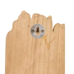 Rustic Wall Hook Natural Wood & Metal By Foreside Home & Garden -Decor Home Life Store GUEST 4483c076 4bff 448f a708 32371d6f07a3