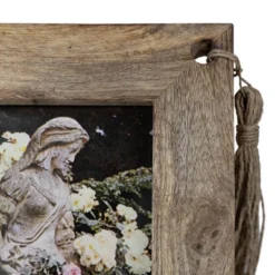Tasseled 5X7 Wood Photo Frame - Foreside Home & Garden 12 Tasseled 5X7 Wood Photo Frame - Foreside Home & Garden -Decor Home Life Store GUEST 4c1643e1 c396 4430 ab92 9861eeb73942