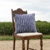 20X20 Inch Hand Woven Floral Stripe Outdoor Pillow Blue Polyester With Polyester Fill By Foreside Home & Garden 1 20X20 Inch Hand Woven Floral Stripe Outdoor Pillow Blue Polyester With Polyester Fill By Foreside Home & Garden -Decor Home Life Store GUEST 4ccc1955 e45b 42ce 9f77 2d395ef68a56