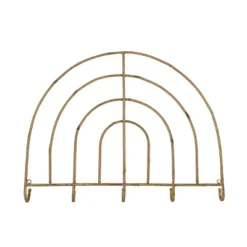 5 Hook Metal Wall Hanger By Foreside Home & Garden -Decor Home Life Store GUEST 5066420e 5c97 4f3e 9f6d f3f6fc54246a