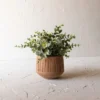 Routed Stripe Terracotta Planter By Foreside Home & Garden -Decor Home Life Store GUEST 5115e998 5e0a 4e6e b362 ee20a90a78d5