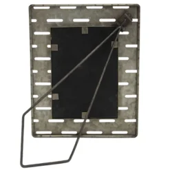 4x6 Inches Galvanized Metal & Glass Photo Frame - Foreside Home & Garden -Decor Home Life Store GUEST 5345c027 2758 42c1 93b0 acc3bda8c0d5