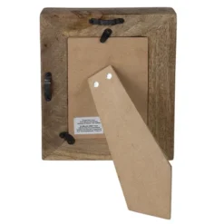 White Flower Print 4 X 6 Wood Photo Frame - Foreside Home & Garden -Decor Home Life Store GUEST 54cb72d8 71fb 4a93 8015 652107334a6b