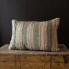 14x22" Hand Woven Stripe Green Outdoor Pillow Polyester With Polyester Fill By Foreside Home & Garden 2 14x22" Hand Woven Stripe Green Outdoor Pillow Polyester With Polyester Fill By Foreside Home & Garden -Decor Home Life Store GUEST 597d61b0 3236 479a 94ab 572421995b66