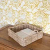 Brown Woven Seagrass & Metal Tray By Foreside Home & Garden -Decor Home Life Store GUEST 5e80583c 57a4 443b 9619 fb67a23a4c7b