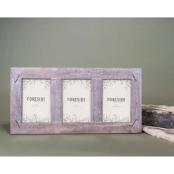 4 X 6 Inch Decorative Distressed Wood Picture Frame With Nail Accents - Holds 3 4x6 Photos - Foreside Home & Garden -Decor Home Life Store GUEST 5fc2121b fdd8 4d59 b6a4 63ad0e98e48c