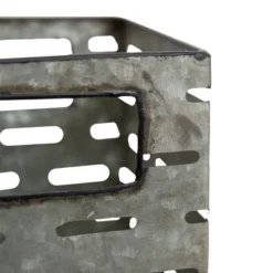 Flower Tin Galvanized Metal Planter - Foreside Home & Garden -Decor Home Life Store GUEST 632180a5 caa3 45eb a062 84c228e83a20