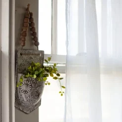 Rustic Antique White Metal Hanging Wall Storage Pocket - Foreside Home & Garden 13 Rustic Antique White Metal Hanging Wall Storage Pocket - Foreside Home & Garden -Decor Home Life Store GUEST 690e6461 657c 477e 9a0e 5185b6789769