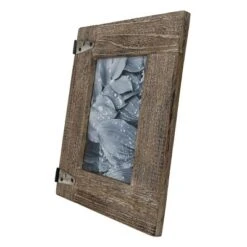 Hinge Accent 5X7 Photo Frame Natural Wood, MDF, Metal & Glass - Foreside Home & Garden -Decor Home Life Store GUEST 6d41ed0d b6e4 4942 9298 fc3cc89a8350