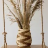Brown Basket Woven Rope By Foreside Home & Garden -Decor Home Life Store GUEST 70dd96a4 a112 447e ab1b eaf763355058