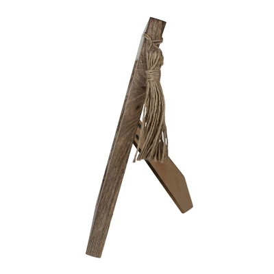 Tasseled 5X7 Wood Photo Frame - Foreside Home & Garden 5 Tasseled 5X7 Wood Photo Frame - Foreside Home & Garden - Image 3