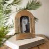 4x6 Inch Arched Picture Frame Mango Wood, MDF, Rattan, Metal & Glass By Foreside Home & Garden 2 4x6 Inch Arched Picture Frame Mango Wood, MDF, Rattan, Metal & Glass By Foreside Home & Garden -Decor Home Life Store GUEST 82a72a94 ae33 4618 8653 277faa11a6cf