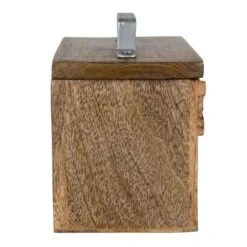 Scroll Carved Trinket Box Mango Wood & Metal - Foreside Home & Garden -Decor Home Life Store GUEST 86a7a2ea b4c9 4e71 b3ca 938f4cca4934