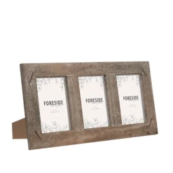 4 X 6 Inch Decorative Distressed Wood Picture Frame With Nail Accents - Holds 3 4x6 Photos - Foreside Home & Garden -Decor Home Life Store GUEST 86e5bc70 e0f4 490b 98c4 996e75138272