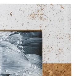 Color Block 5X7 Photo Frame White MDF, Cork & Glass - Foreside Home & Garden -Decor Home Life Store GUEST 884f5576 3e31 4f7b b504 f58f8a2c3e6b