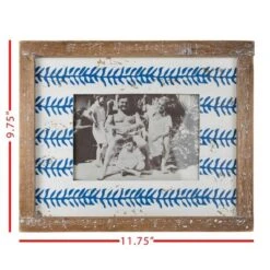 Blue Print 5X7 Wood Photo Frame - Foreside Home & Garden -Decor Home Life Store GUEST 8eceaddf 0a6a 4337 9d3c 43e5ea6e4f21