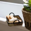 Black Trim Woven Seagrass & Rope Tray By Foreside Home & Garden -Decor Home Life Store GUEST 97a1692d baa1 485e bf9d 4a6615367503