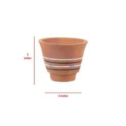 Small Natural Terracotta Painted Planter - Foreside Home & Garden -Decor Home Life Store GUEST 98b2d041 7e63 4cf8 a68f 2e145621f609