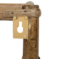 Brown Cane Wall Shelf By Foreside Home & Garden -Decor Home Life Store GUEST 9fd43bb9 662b 4563 a0b0 cd21760ae89d