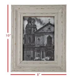 Distressed 5X7 Photo Frame Gray Wood, MDF & Glass - Foreside Home & Garden -Decor Home Life Store GUEST a063db38 cf84 4966 b8b4 6ffee36fd29f