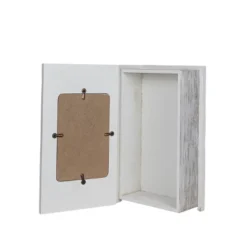 4X6 Inch "Blessed" Picture Box White Fabric, MDF & Glass By Foreside Home & Garden 12 4X6 Inch "Blessed" Picture Box White Fabric, MDF & Glass By Foreside Home & Garden -Decor Home Life Store GUEST a46d8d7b d17c 48d5 b165 a1e278970855