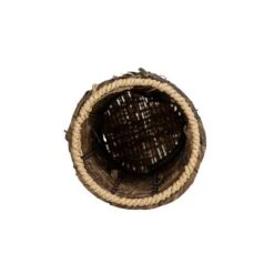 Woven Wine Bottle Holder Seagrass & Metal By Foreside Home & Garden -Decor Home Life Store GUEST a6ad1719 800a 4a80 9b6f 2cfb881846ca