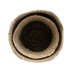 Set Of 2 Natural Woven Natural Corn Husk & Faux Raffia Basket - Foreside Home & Garden 13 Set Of 2 Natural Woven Natural Corn Husk & Faux Raffia Basket - Foreside Home & Garden -Decor Home Life Store GUEST aae0bebc 81a3 4525 95ee d8a23977476c