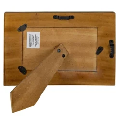 Gold Metal & White Resin Strip 4X6 Photo Frame - Foreside Home & Garden -Decor Home Life Store GUEST adaa7eb8 39ff 48a4 bfa2 3b760be5fc04