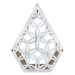 Floral Pattern Wall Shelf Wood & Metal - Foreside Home & Garden 10 Floral Pattern Wall Shelf Wood & Metal - Foreside Home & Garden -Decor Home Life Store GUEST ae759871 c4ab 4dba b50f 3cd42dfb3512