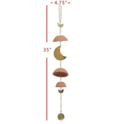 Moon Brass Terracotta & Metal Wall Hanging - Foreside Home & Garden 14 Moon Brass Terracotta & Metal Wall Hanging - Foreside Home & Garden -Decor Home Life Store GUEST ae976d66 7243 4b02 87ba b450255ed0c5