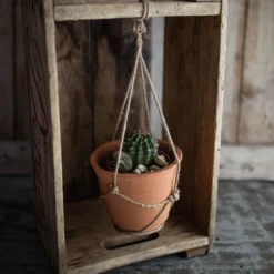 Hanging Terracotta Terracotta & Jute Planter - Foreside Home & Garden -Decor Home Life Store GUEST b22a0696 55ae 4259 b3ff 798e39670bdc