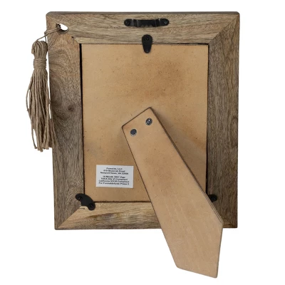 Tasseled 5X7 Wood Photo Frame - Foreside Home & Garden 6 Tasseled 5X7 Wood Photo Frame - Foreside Home & Garden - Image 4