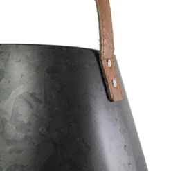 Set Of 2 Handled Baskets Metal & Faux Leather - Foreside Home & Garden 9 Set Of 2 Handled Baskets Metal & Faux Leather - Foreside Home & Garden -Decor Home Life Store GUEST bf94ee63 9a87 4353 a2d5 251565cd4bbe