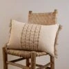 Tan Middle Striped 14X22 Hand Woven Filled Pillow - Foreside Home & Garden 1 Tan Middle Striped 14X22 Hand Woven Filled Pillow - Foreside Home & Garden -Decor Home Life Store GUEST c4e69623 b065 4705 8be5 ee0686461c1d