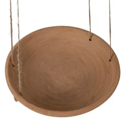 Shallow Dish Terracotta & Jute Hanging Planter By Foreside Home & Garden -Decor Home Life Store GUEST c7de2d14 746d 4d85 980c 2895cbe30369